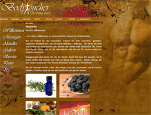 Tablet Screenshot of daniel-bodytoucher.de